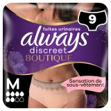ALWAYS Discreet Culottes pour fuites urinaires beige taille M