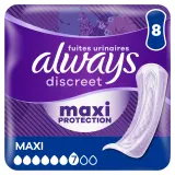 ALWAYS Discreet Serviettes pour fuites urinaires 7 gouttes