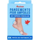 AUCHAN Pansements pour ampoule 2 modèles