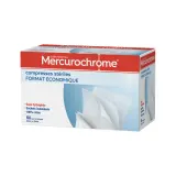 MERCUROCHROME Compresses stériles 20x20cm