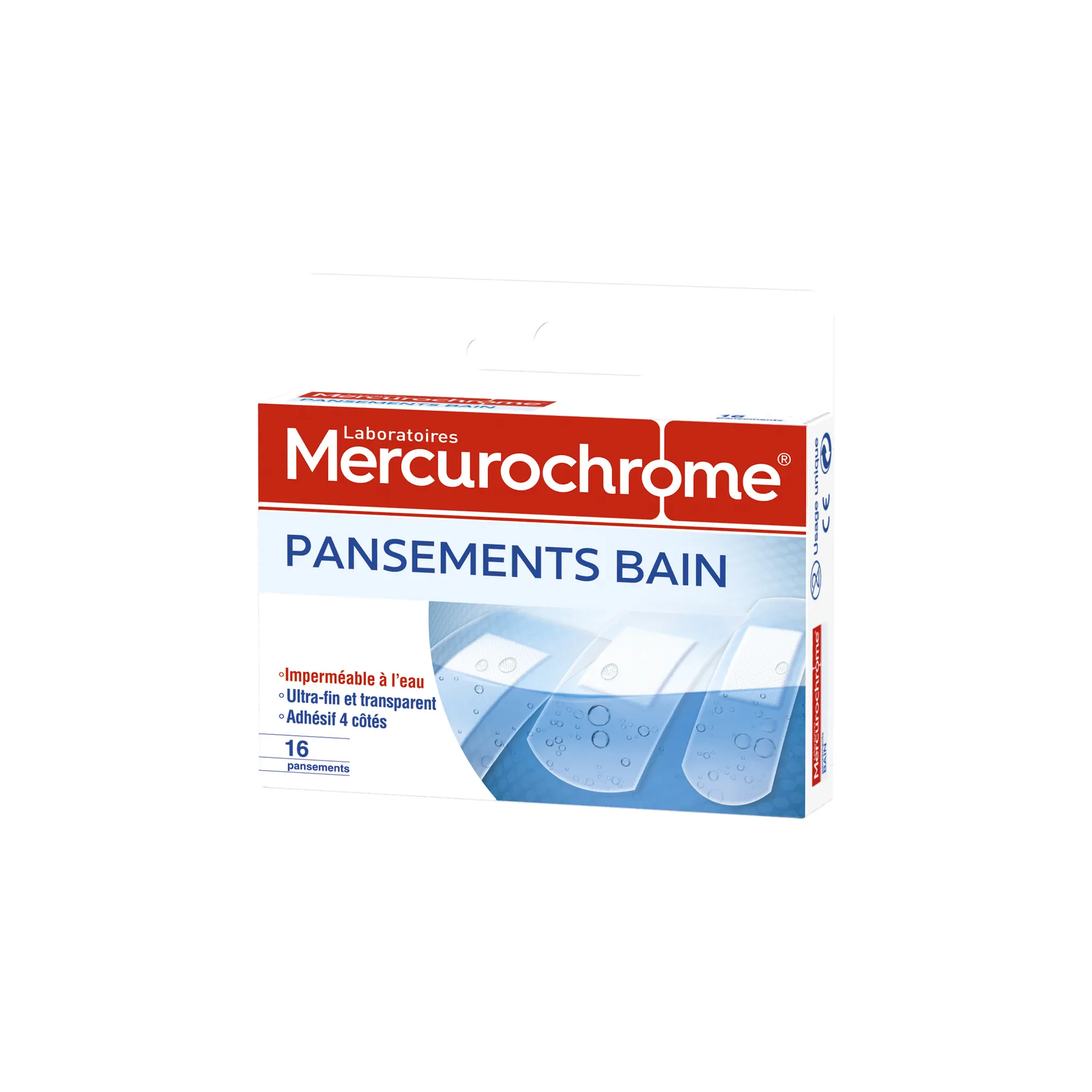 MERCUROCHROME Pansements bain