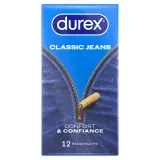 DUREX Classic Jeans préservatifs confort et confiance