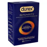 DUREX Préservatifs intensity sans latex