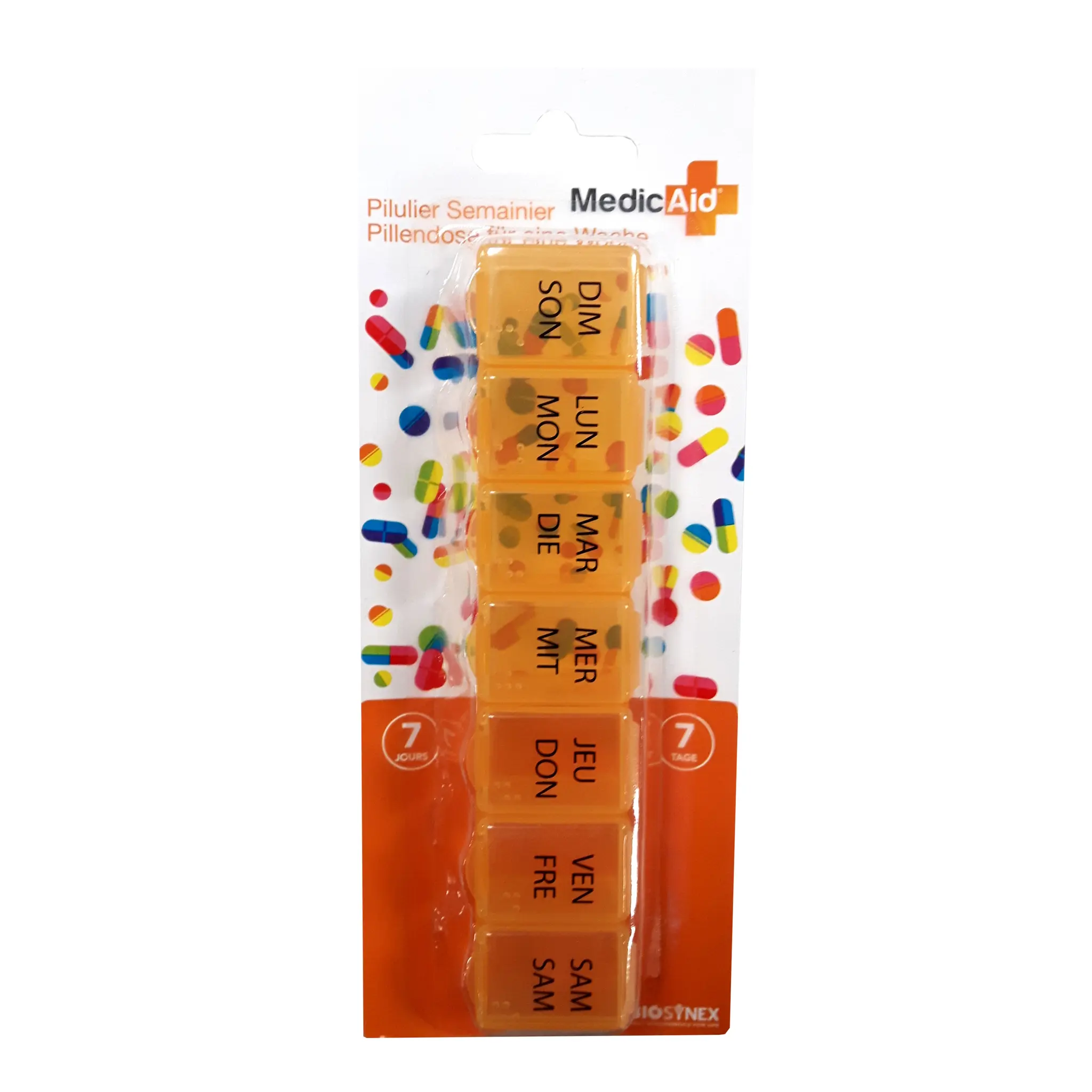MEDIC AID Pilulier semaine
