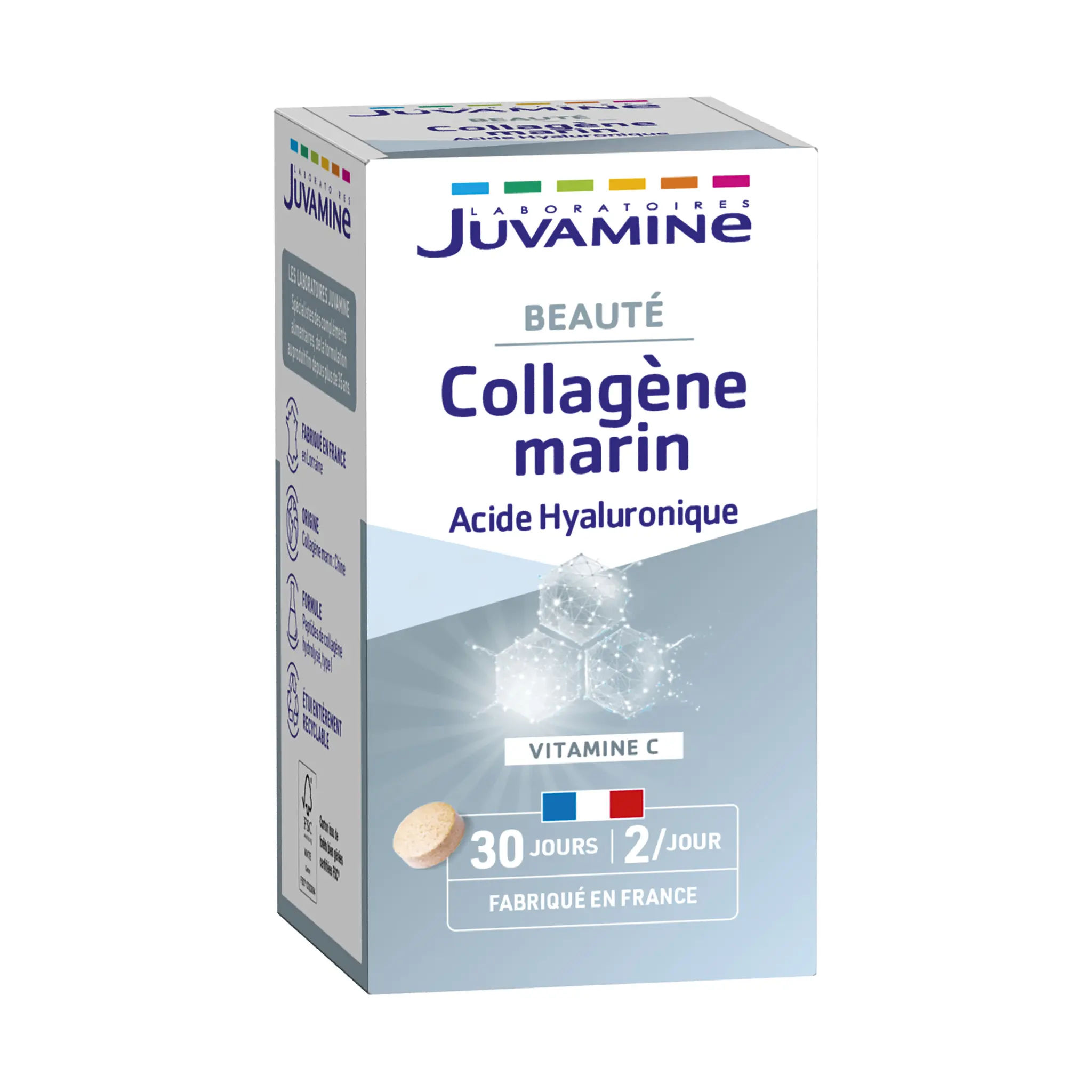 JUVAMINE Complément collagène marin acide hyaluronique