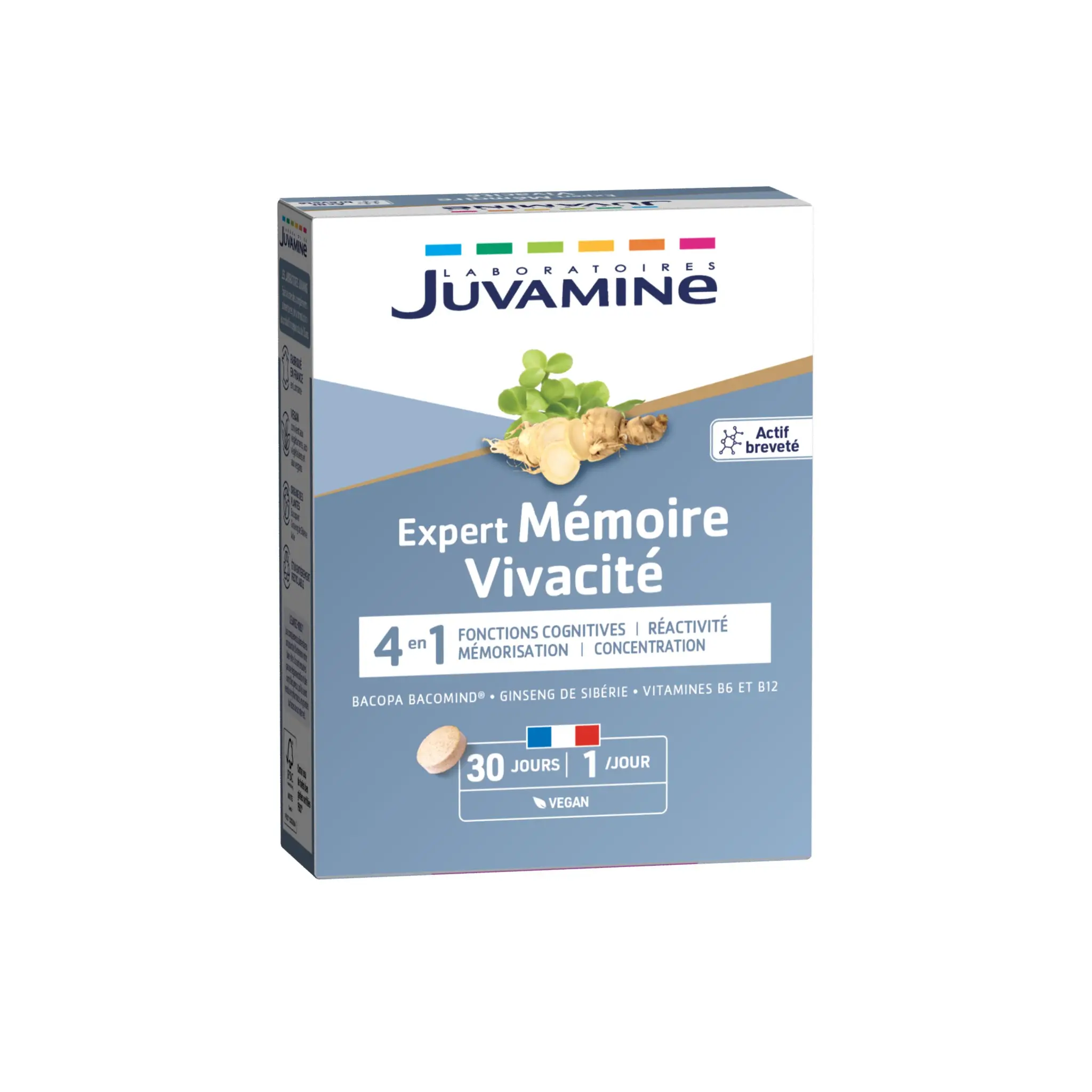 JUVAMINE Complément alimentaire expert mémoire vivacité