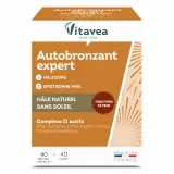 VITAVEA Gélules végétales autobronzant expert hâle naturel sans soleil tous types de peau