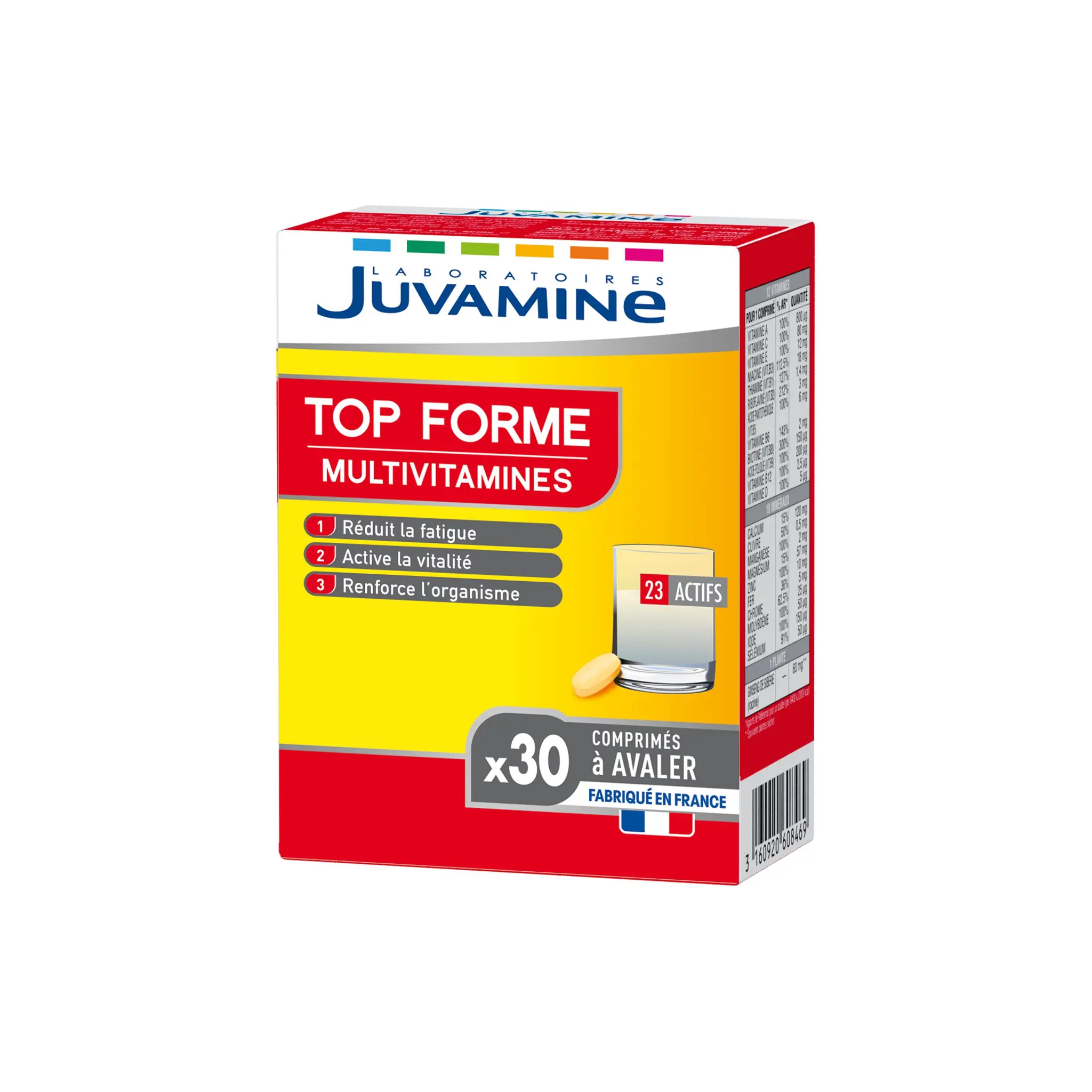 JUVAMINE Top forme complément alimentaire multivitaminé