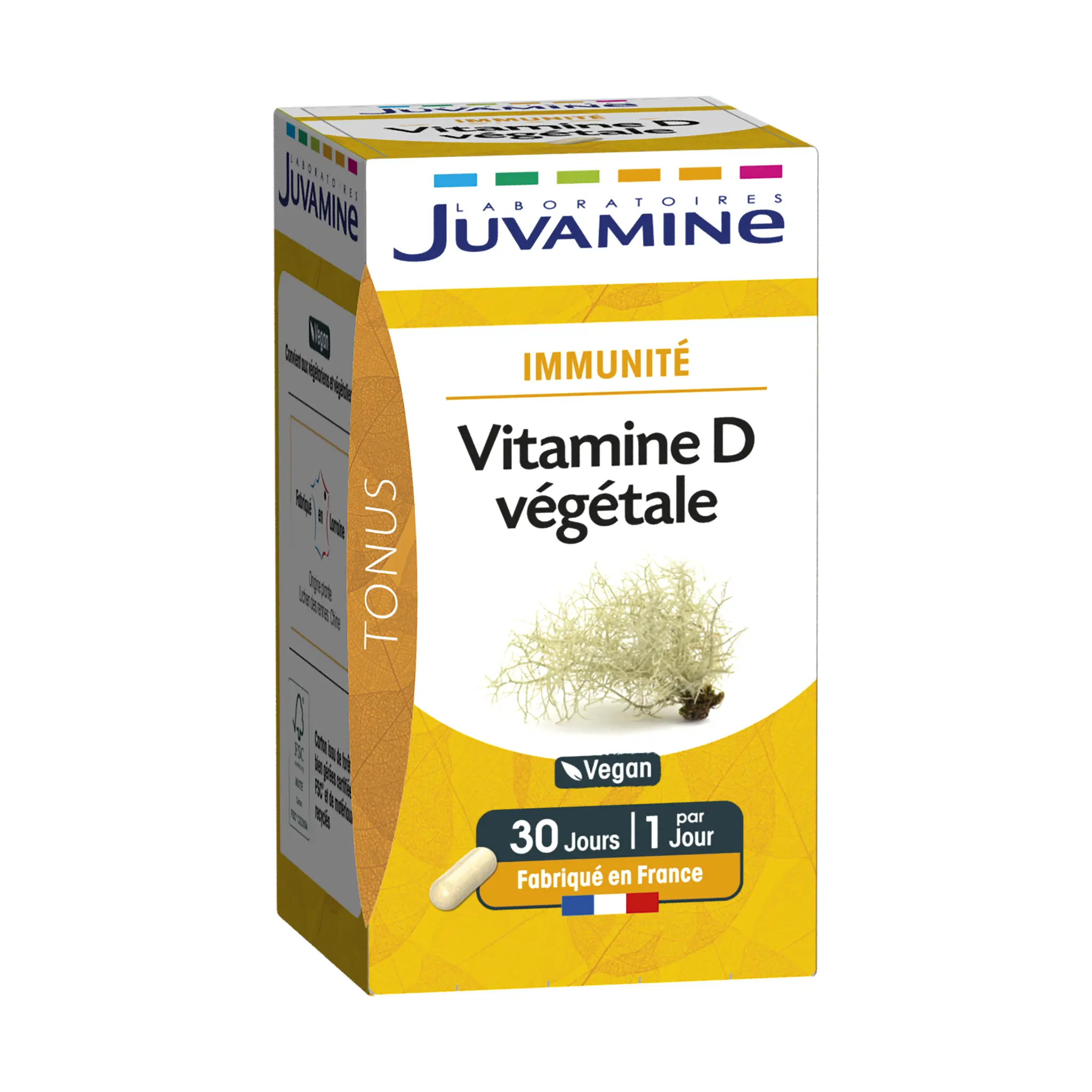 JUVAMINE Gélules immunité vitamine D végétale