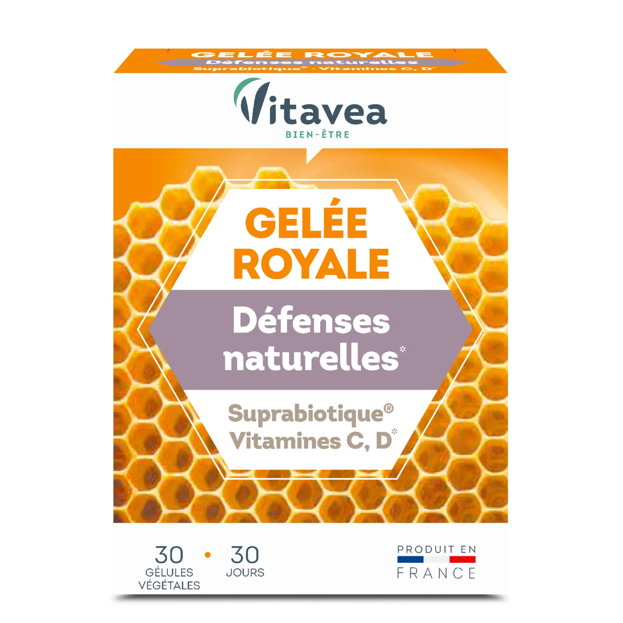 VITAVEA Gélule végétale gelée royale défenses naturelles