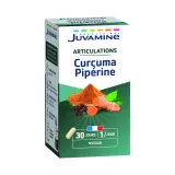 JUVAMINE Complément Curcuma pipérine pour les articulations en gélules