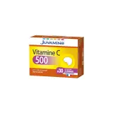JUVAMINE Complément vitamine C 500 sans sucre arôme naturel orange en comprimés