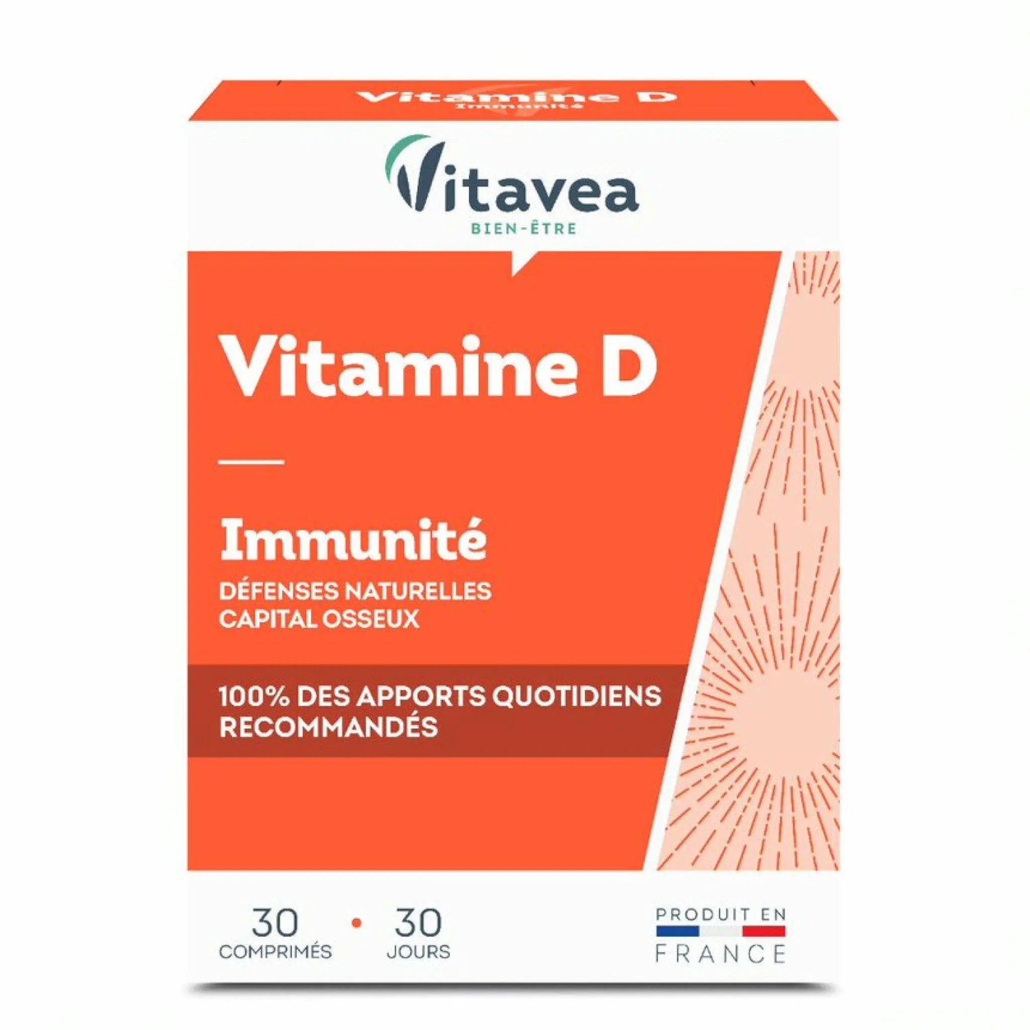 VITAVEA Comprimé vitamine D immunité