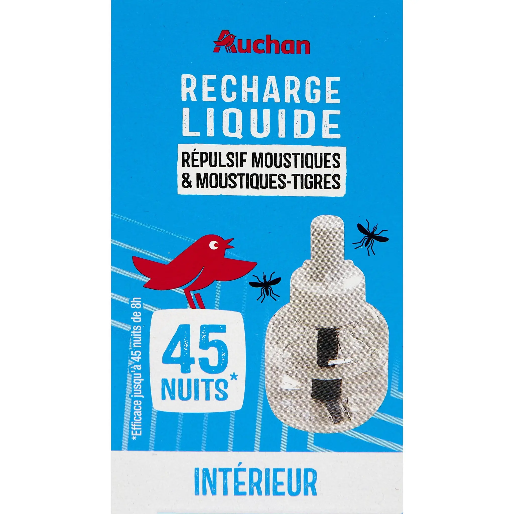 AUCHAN Recharge diffuseur anti-moustiques