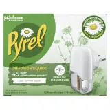 PYREL Diffuseur électrique répulsif anti-moustiques