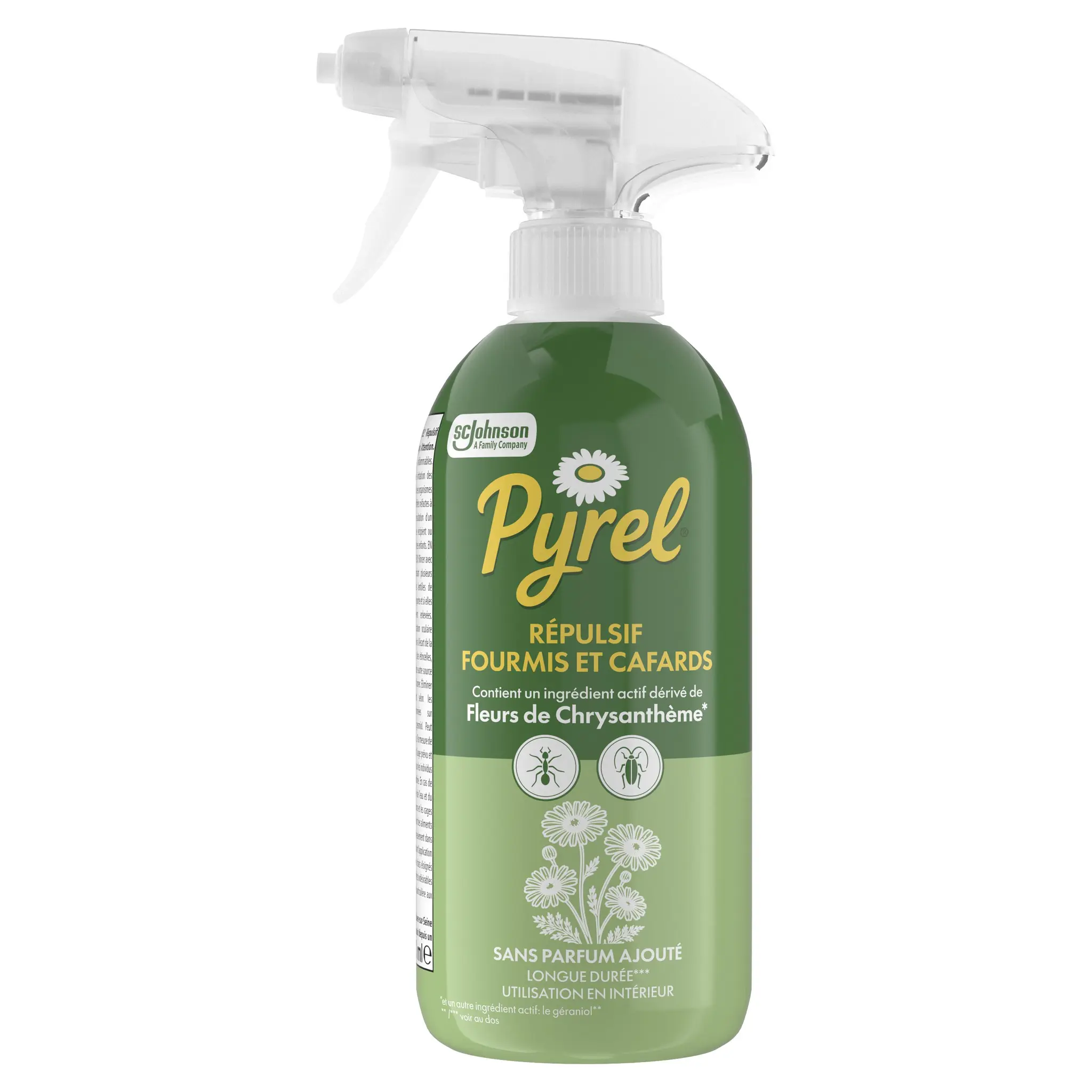 PYREL Spray anti-fourmis et cafards sans parfum