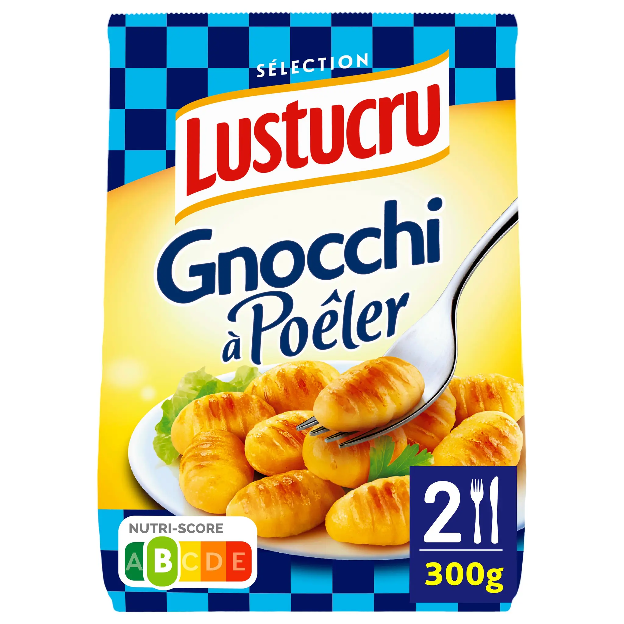 LUSTUCRU Gnocchi à poêler nature