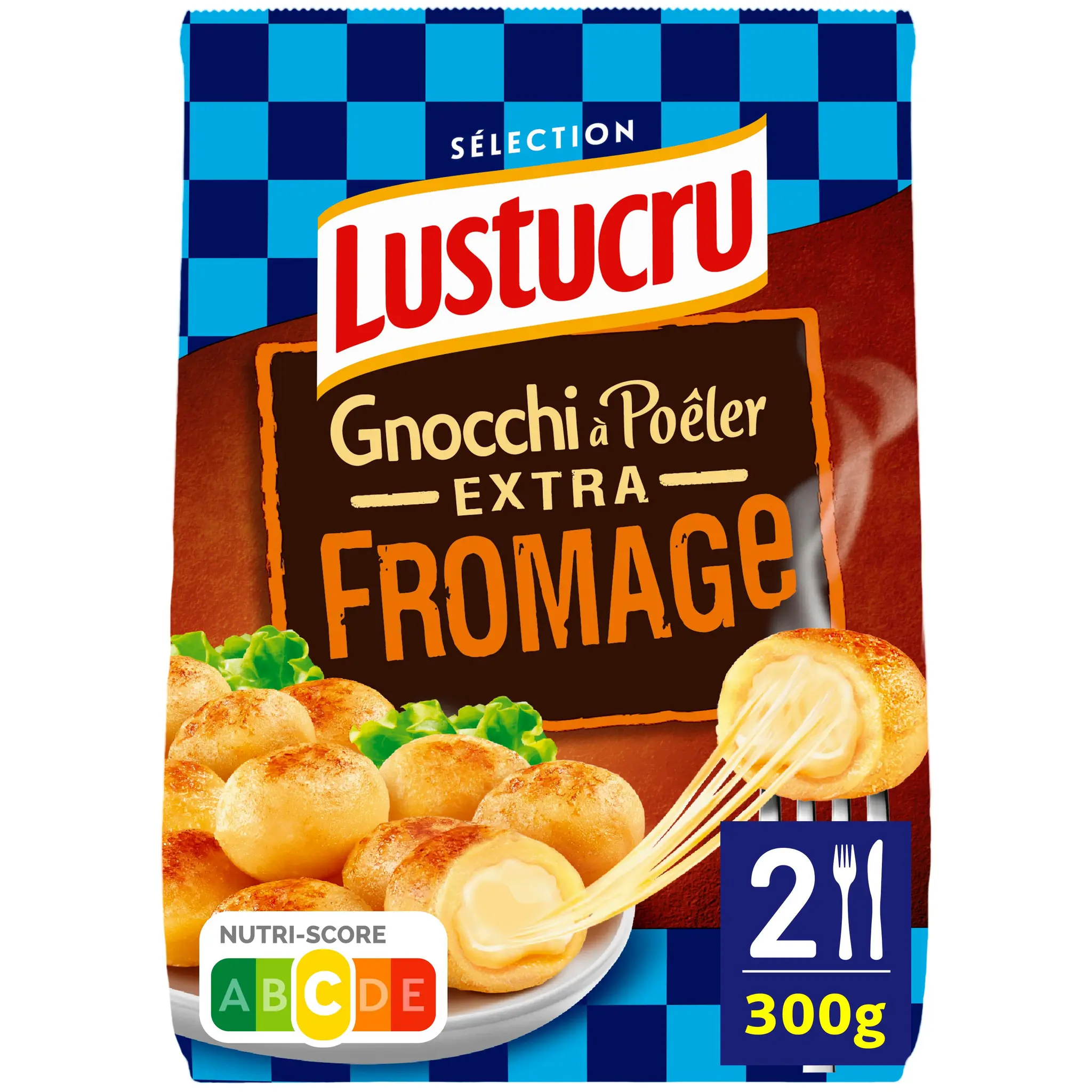 LUSTUCRU Gnocchi à poêler extra