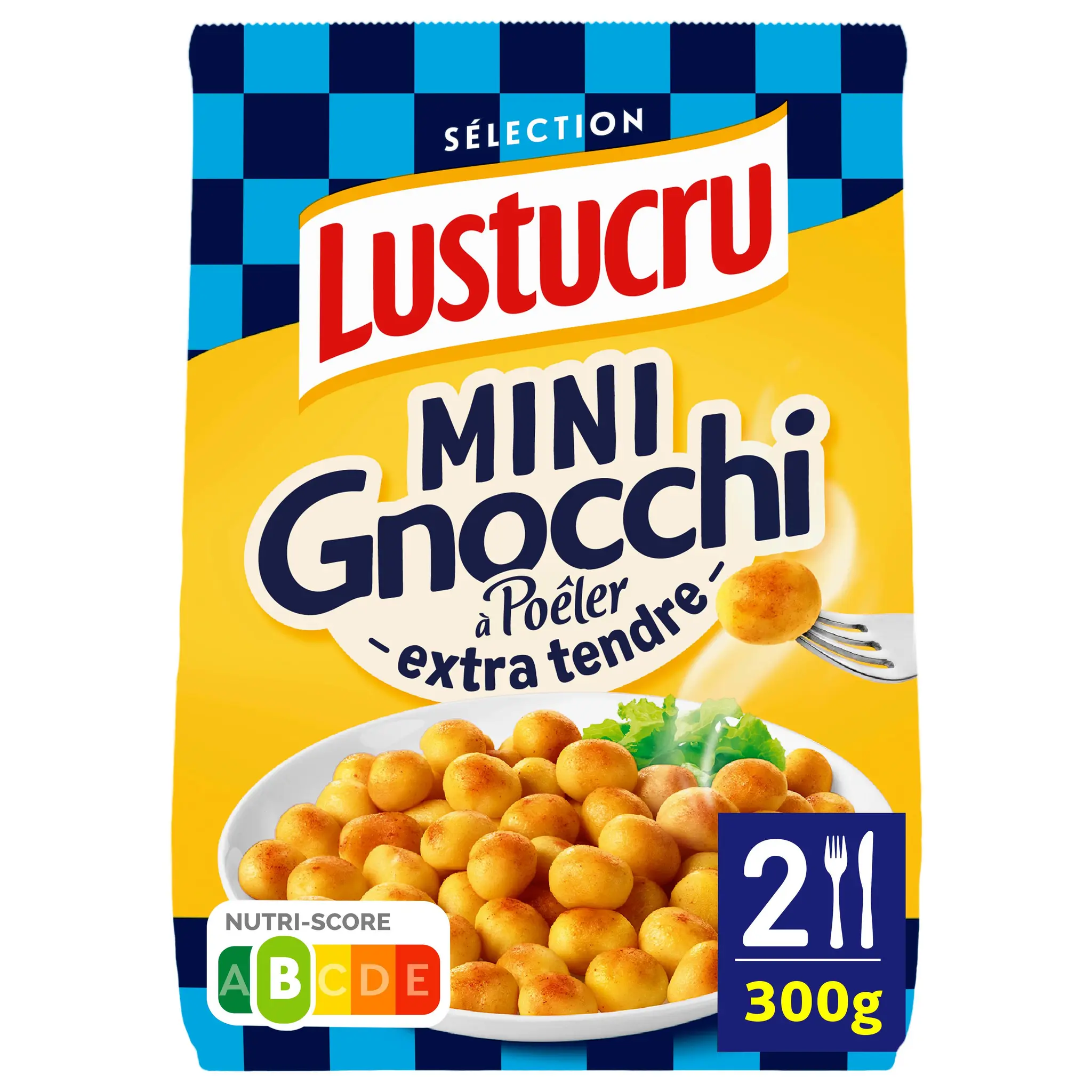 LUSTUCRU Mini gnocchi à poêler