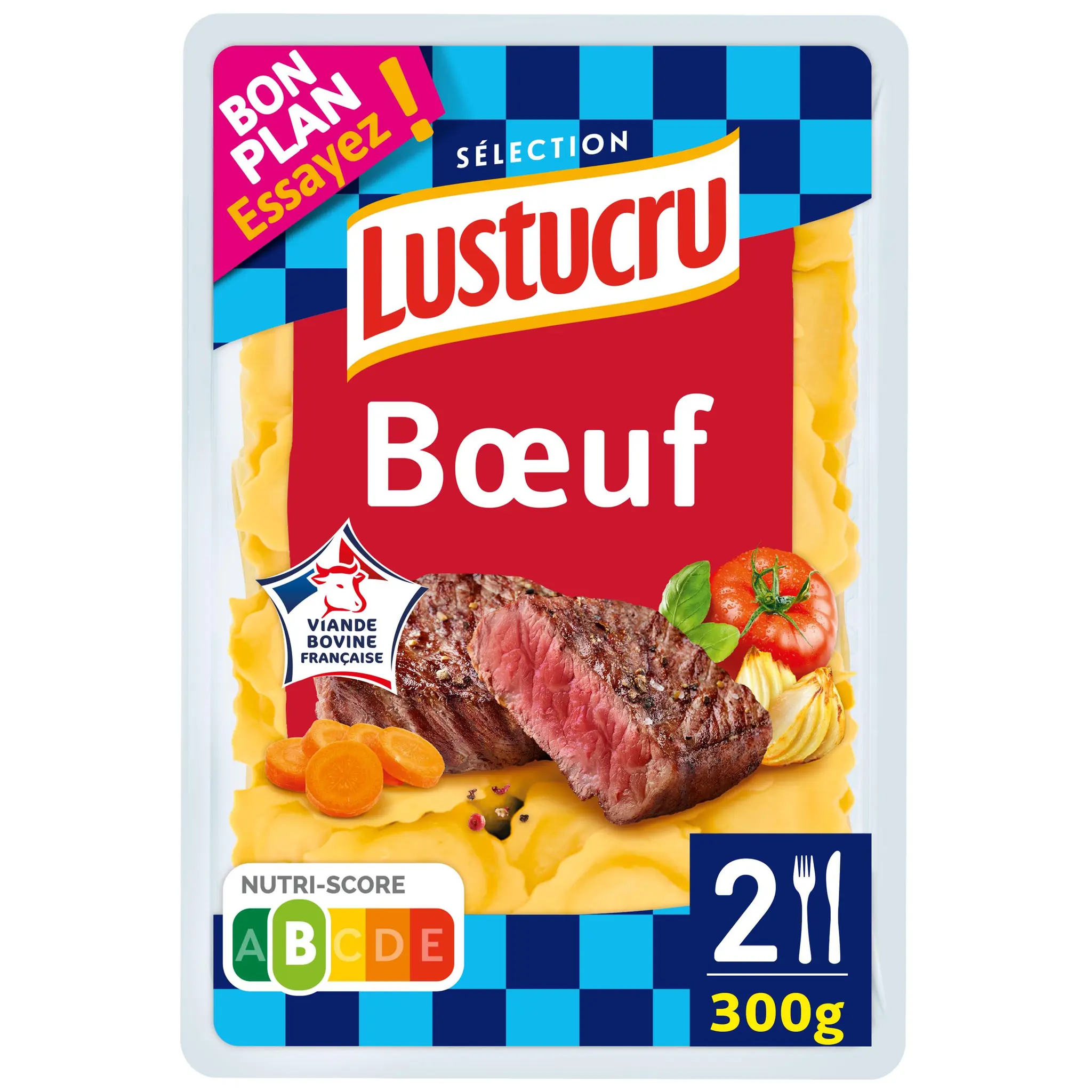 LUSTUCRU Ravioli pur boeuf