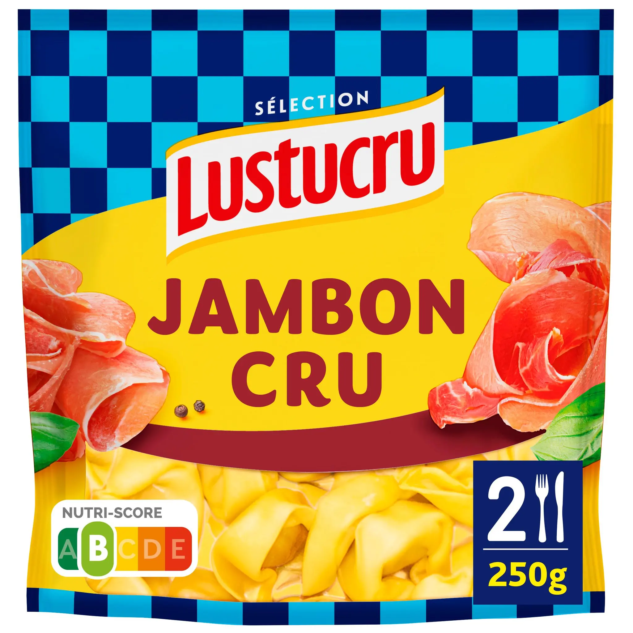 LUSTUCRU Tortellini jambon cru