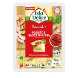 ISLA DELICE Raviolis poulet et sauce harissa halal