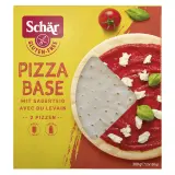 SCHAR Base pour pizza avec du levain sans gluten