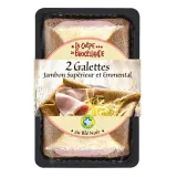 LA CREPE DE BROCELIANDE Galettes au blé noir jambon supérieur et emmental