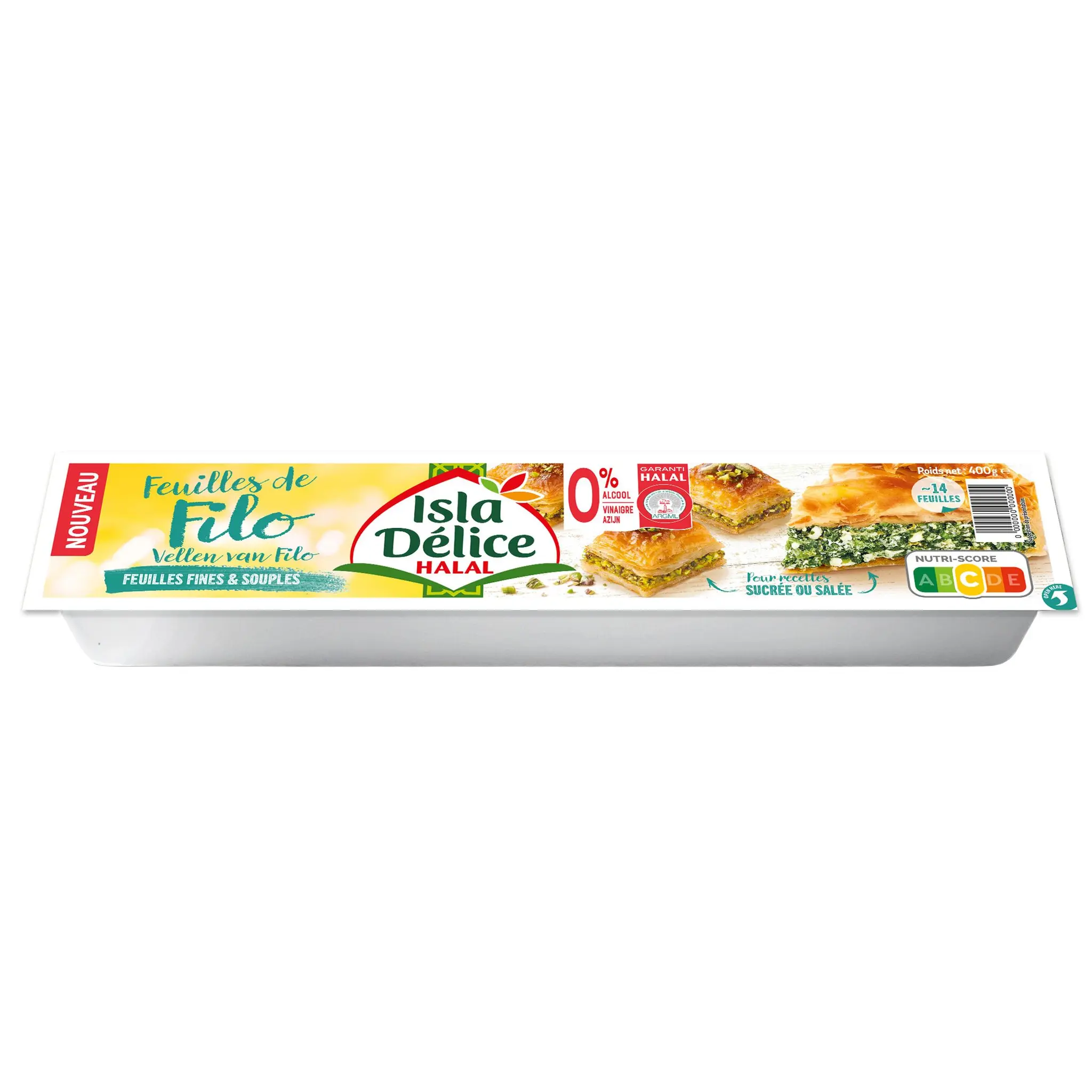 ISLA DELICE Pâte filo halal