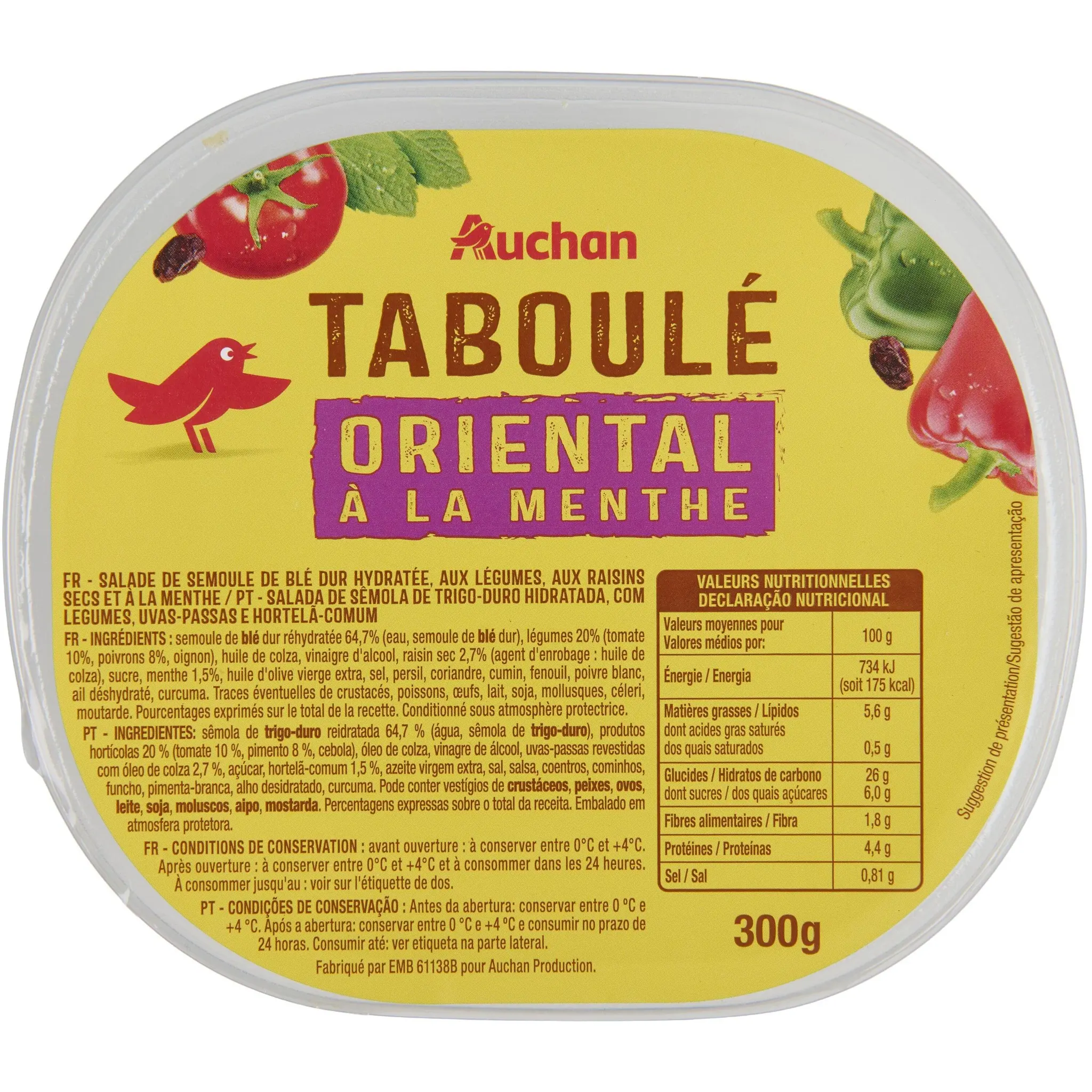 AUCHAN Taboulé oriental