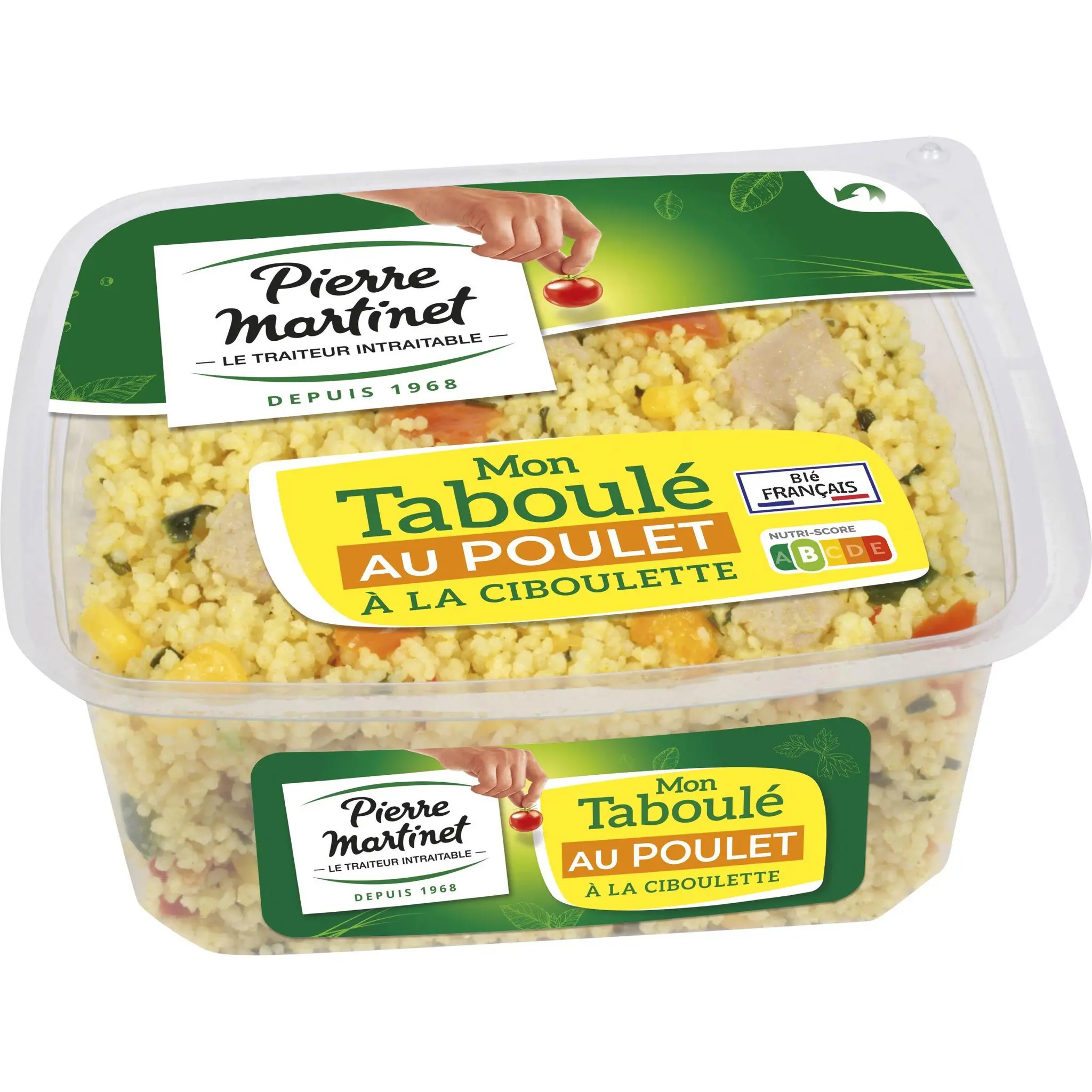 PIERRE MARTINET Taboulé au poulet et à la ciboulette