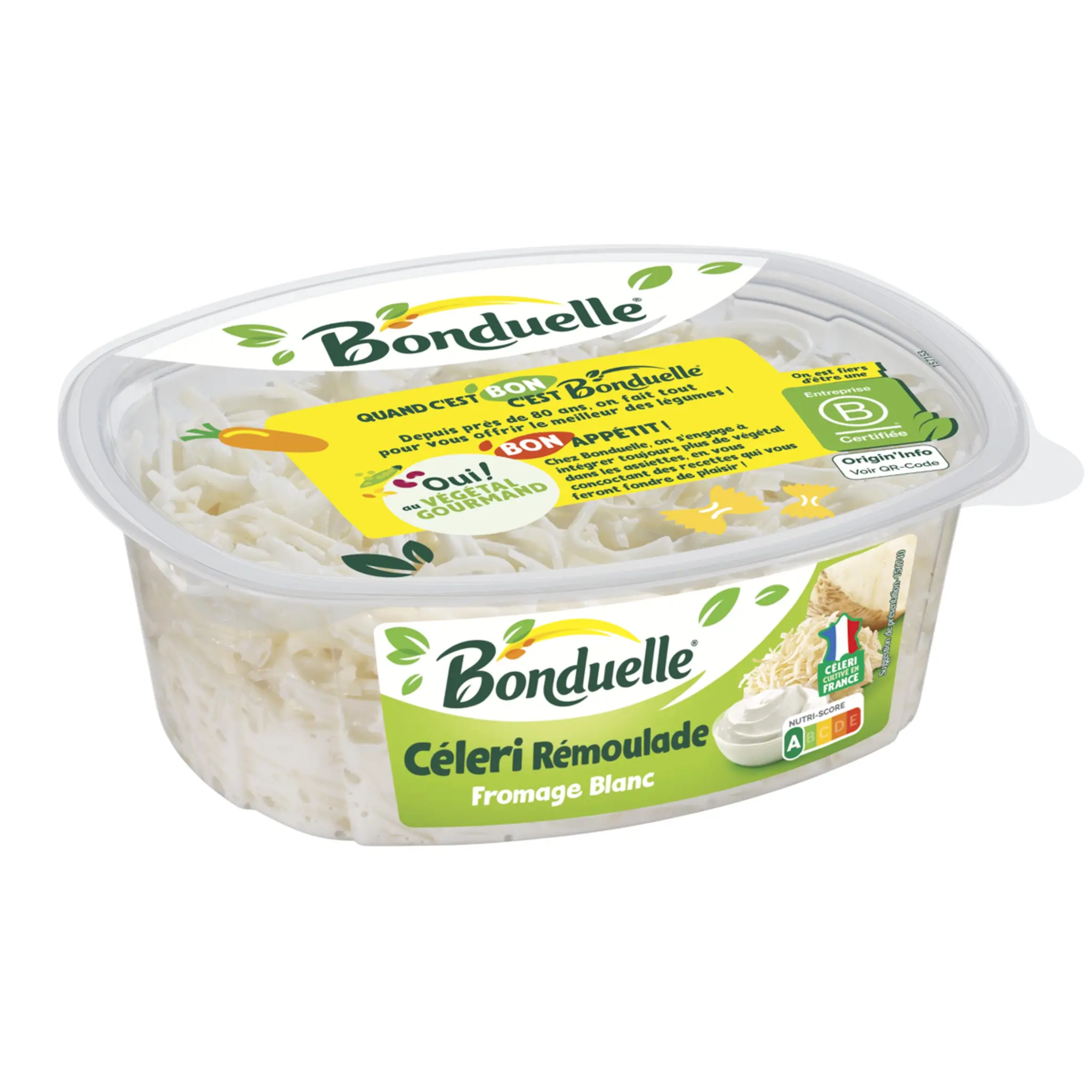 BONDUELLE Céleri rémoulade au fromage blanc
