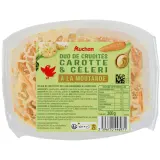 AUCHAN Duo de crudités carotte et céleri assaisonnées
