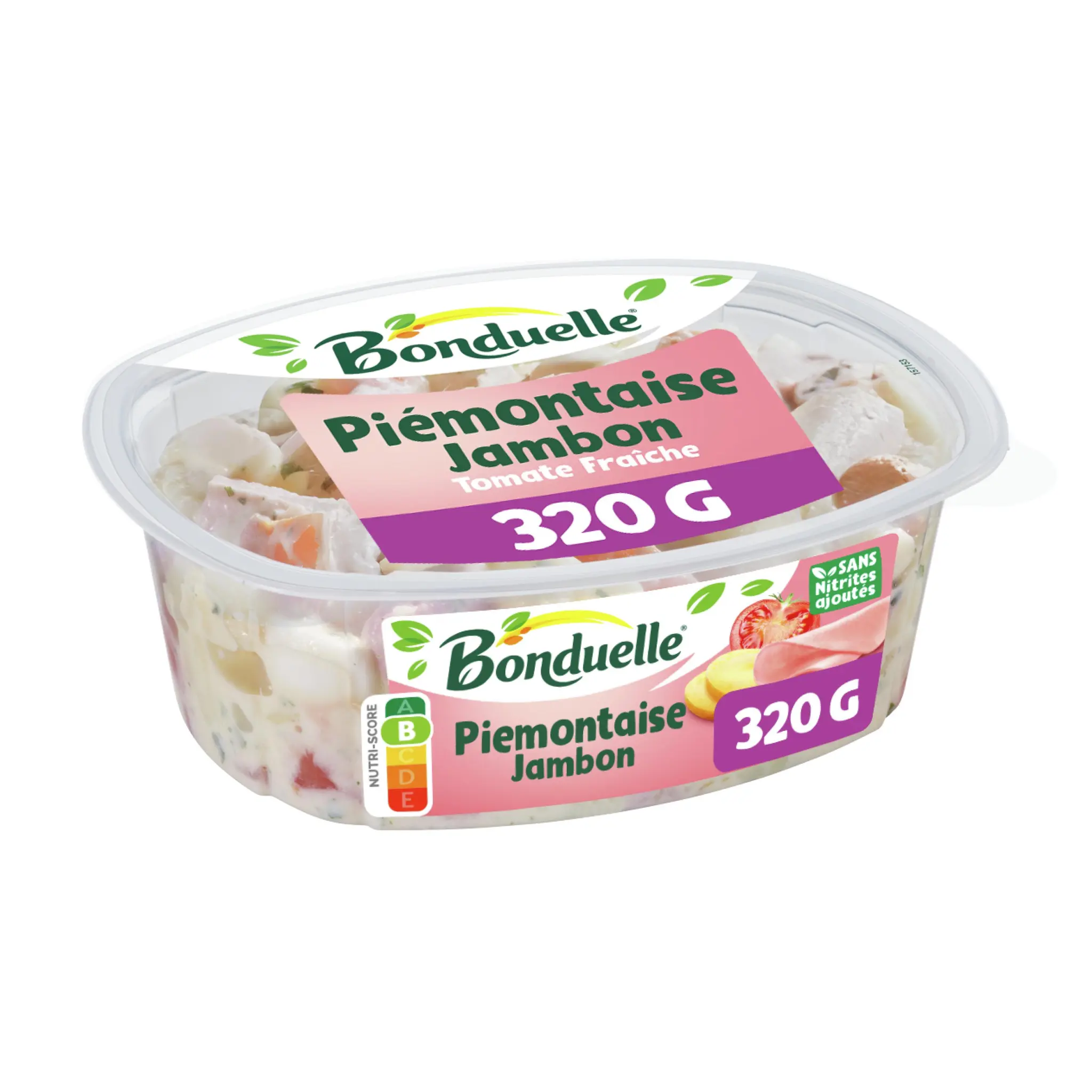 BONDUELLE Salade Piémontaise au jambon et tomate fraîche