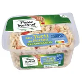 PIERRE MARTINET Salade de torti au surimi à la ciboulette