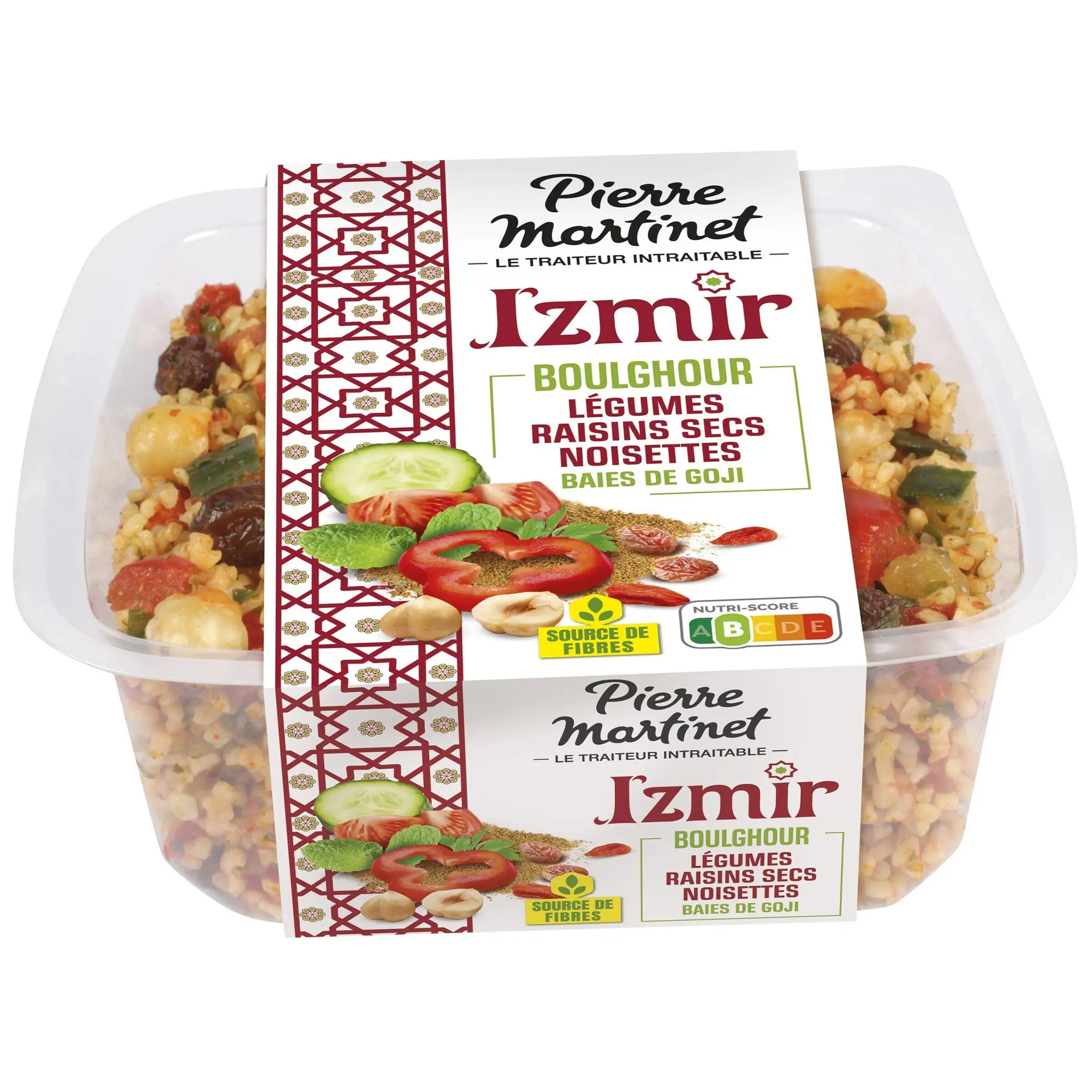 PIERRE MARTINET Salade Izmir de légumes boulghour et raisins secs