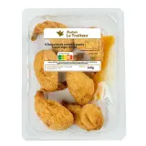 AUCHAN LE TRAITEUR Beignets de crevette pané sauce aigre douce
