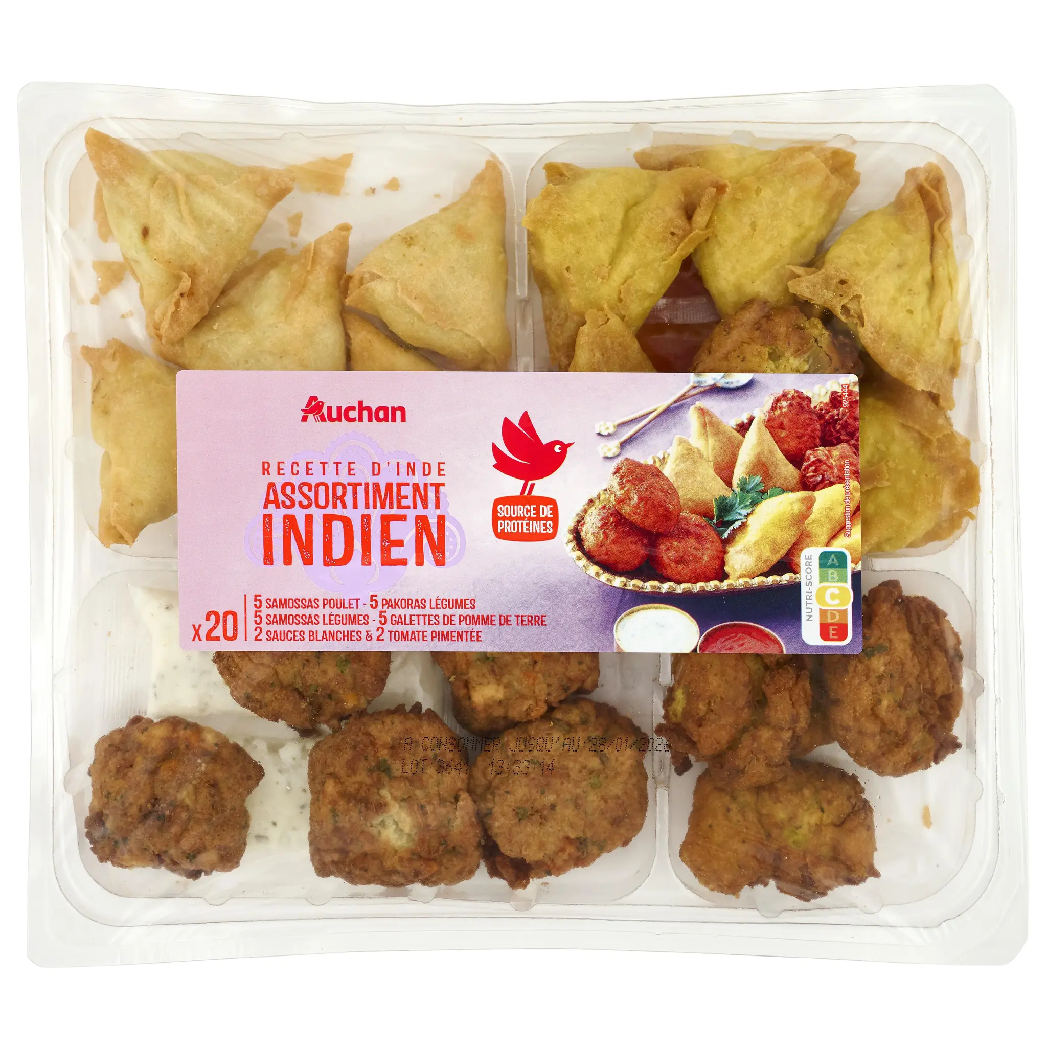 AUCHAN Assortiment indien