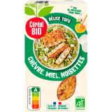 CÉRÉAL BIO Délice de tofu chèvre miel et noisettes