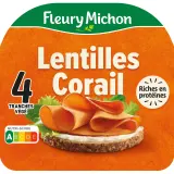 FLEURY MICHON Les tranches végétales aux lentilles corail