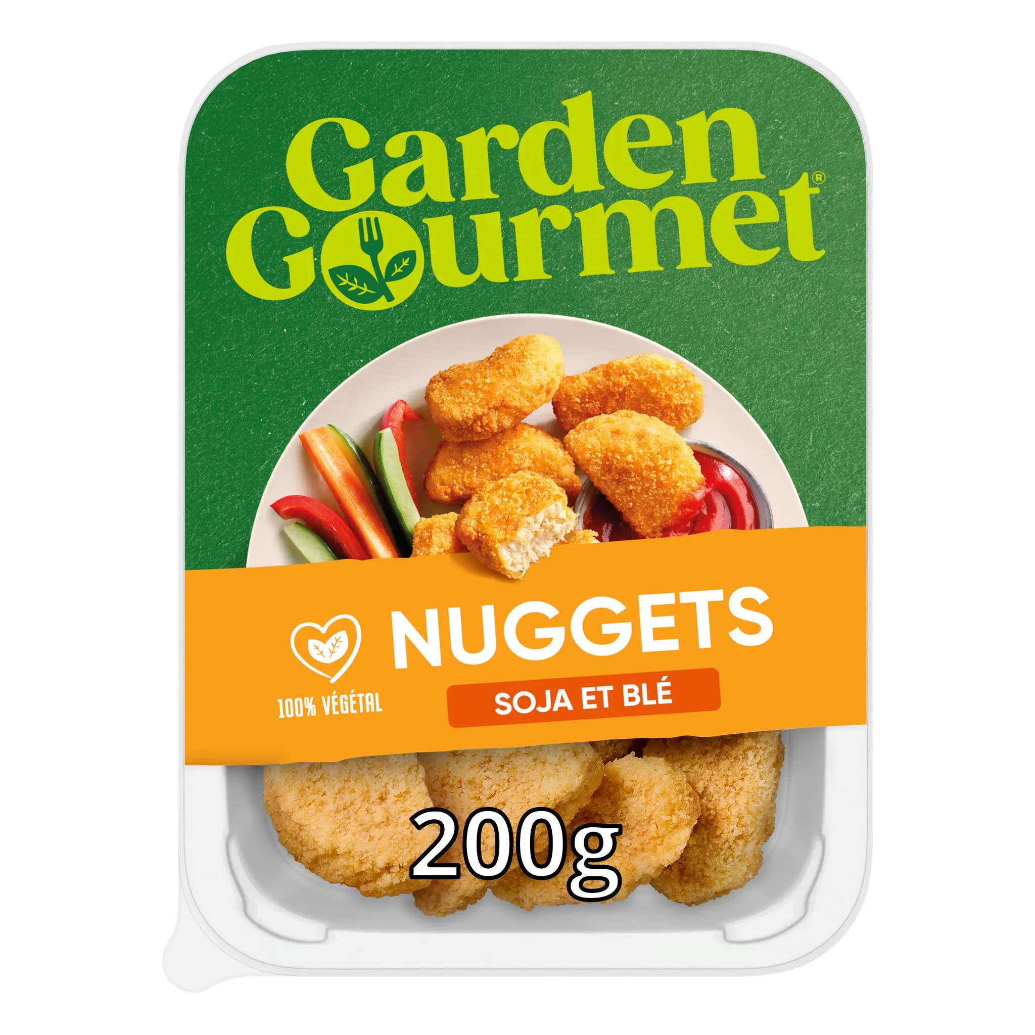 GARDEN GOURMET Végétal Nuggets Soja et Blé