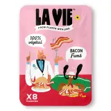 LA VIE Bacon végétal fumé