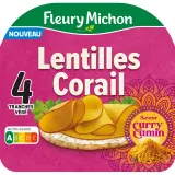 FLEURY MICHON Les tranches végétales aux lentilles corail saveur curry cumin