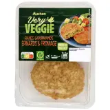 AUCHAN VERY VEGGIE Veggie panés épinard