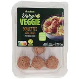 AUCHAN VERY VEGGIE Boulettes végétales