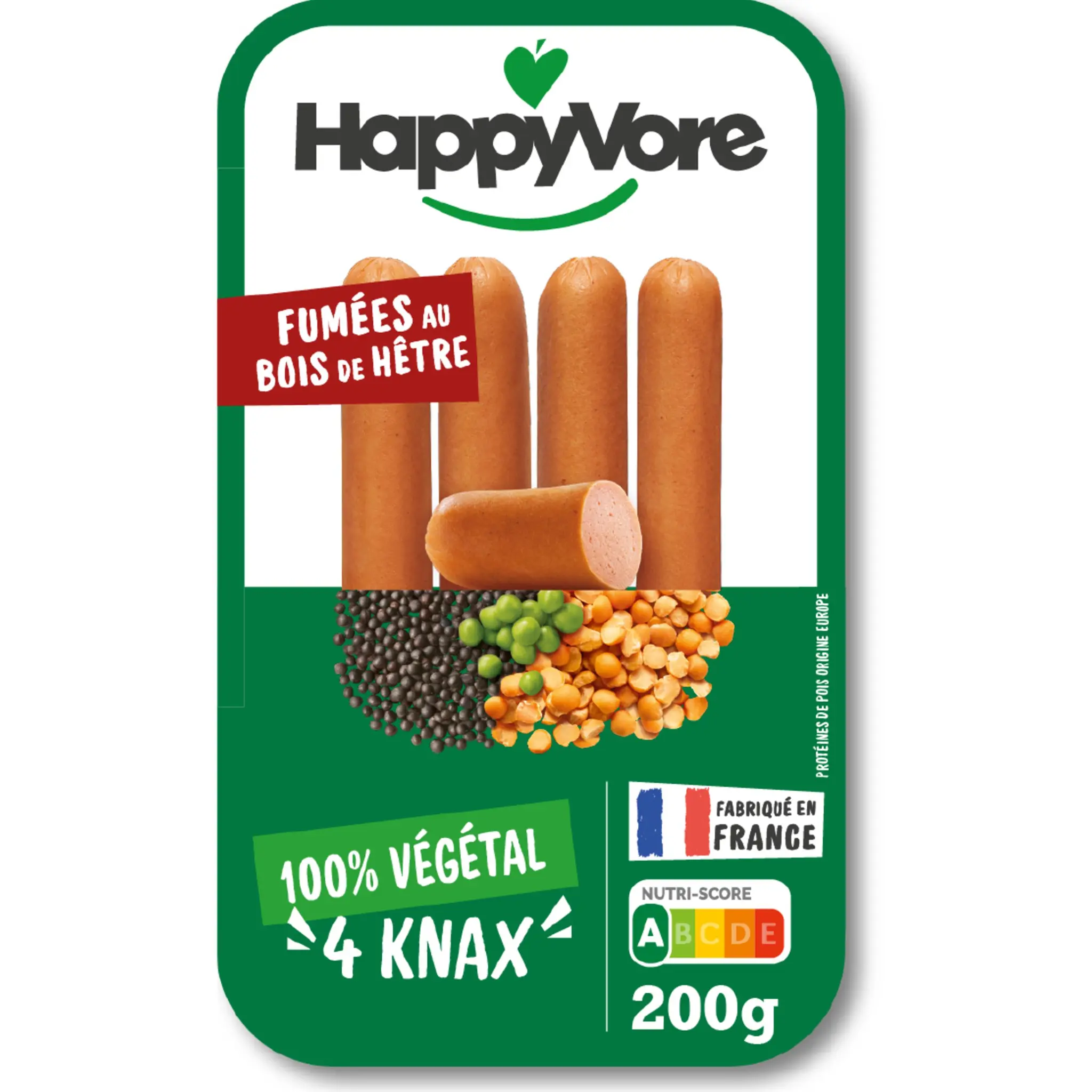 HAPPYVORE Knax végétales et gourmandes
