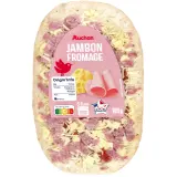 AUCHAN Mini pizza jambon fromage