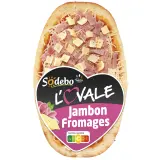 SODEBO Pizza l'ovale jambon fromages