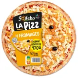 SODEBO Pizza la pizz 4 fromages fondants
