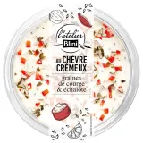 L'ATELIER BLINI Chèvre crémeux graines de courge et échalote